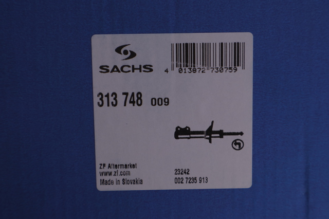 313748 SACHS Амортизатор передний левый купить в Винница