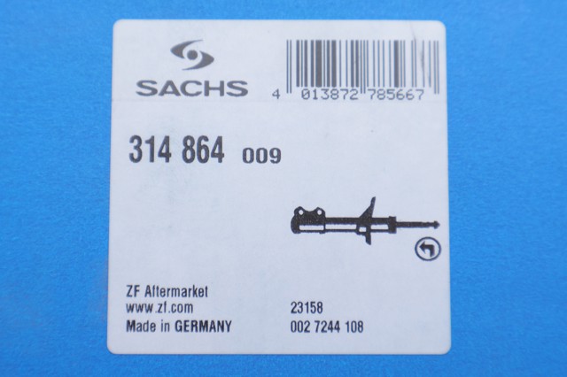 SACHS 314864 Амортизатор передний левый в наличии Запорожье