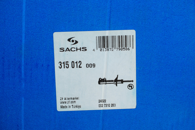 SACHS 315012 Амортизатор передний левый в наличии Одесса