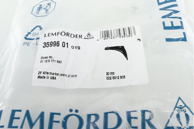 LEMFORDER 3599601 Рычаг передней подвески нижний левый в наличии Ровно