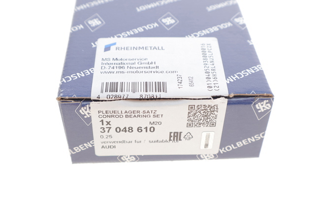 KOLBENSCHMIDT 37048610 Вкладыши шатунные, 1-й ремонт в наличии Чернигов