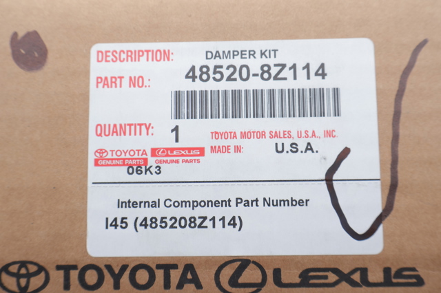 485208Z114 TOYOTA Амортизатор передний левый купить в Ирпень