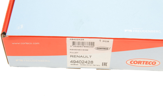 49402428 CORTECO Шкив коленвала купить в Павлоград