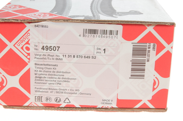 FEBI 49507 Цепь ГРМ верхняя, комплект в наличии Днепр
