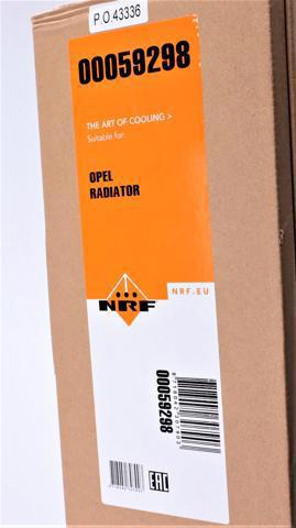 NRF 59298 Радиатор в наличии Ровно