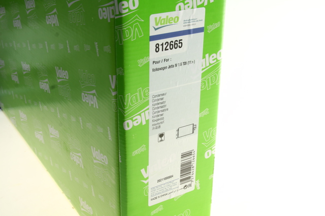 812665 VALEO Радиатор кондиционера купить в Полтава