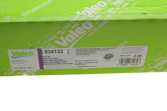 VALEO 834132 Сцепление в наличии Николаев