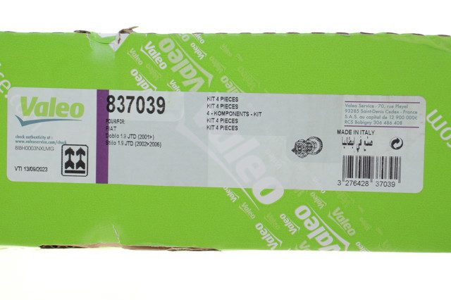 837039 VALEO Сцепление купить в Тернополь