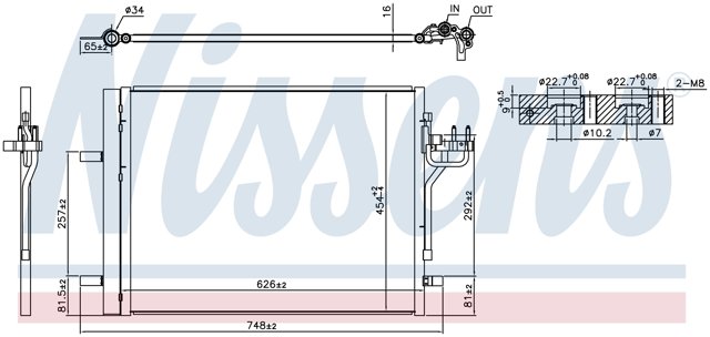 Конденсатор 940586 NISSENS