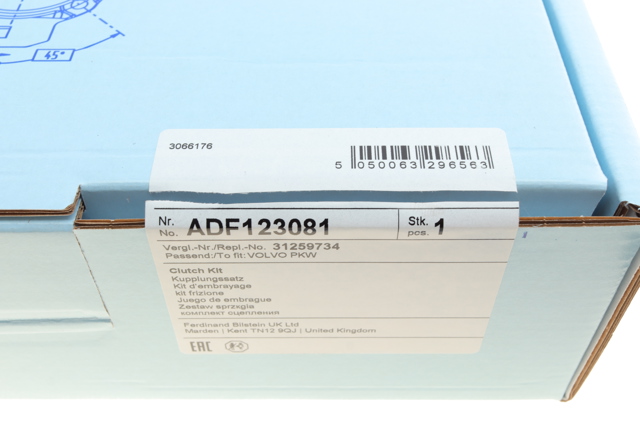 BLUE PRINT ADF123081 Комплект сцепления в наличии Черновцы