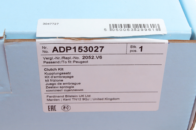 ADP153027 BLUE PRINT Сцепление купить в Николаев