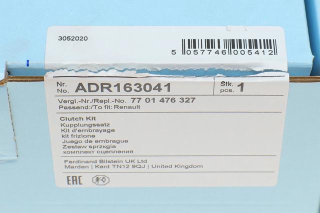 ADR163041 BLUE PRINT Комплект сцепления купить в Черкассы