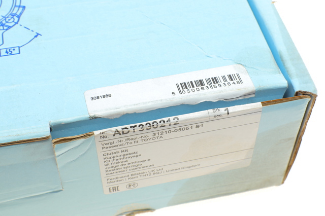 ADT330212 BLUE PRINT Сцепление купить в Киев