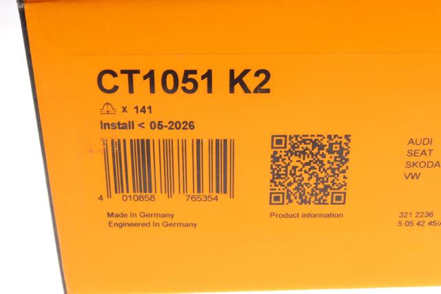 CT1051K2 Комплект ГРМ купить Днепр