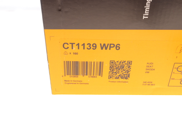 CONTINENTAL CT1139WP6 Ремень ГРМ, комплект в наличии Чернигов