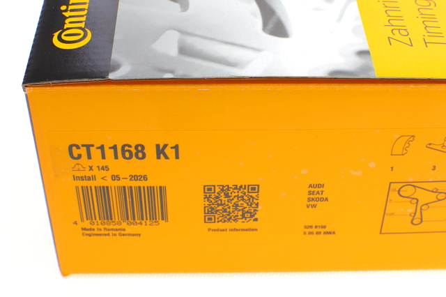 CONTINENTAL CT1168K1 Комплект ГРМ в наличии Сумы