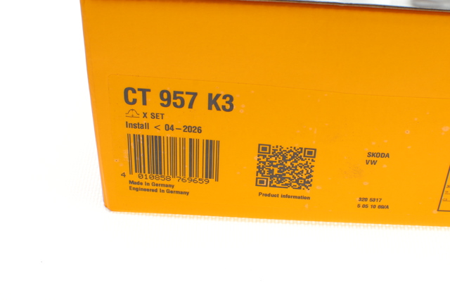 CT957K3 Ремень ГРМ, комплект купить Одесса