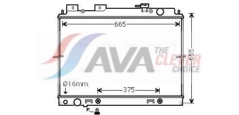 AVA DN2430 Радиатор в наличии Тернополь