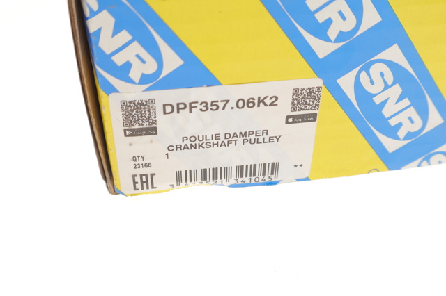 SNR DPF35706K2 Шкив коленвала в наличии Украина