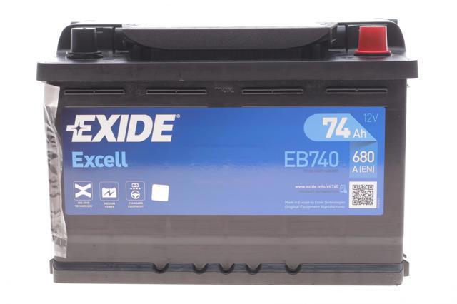 EXIDE EB740 Аккумуляторная батарея (АКБ) в наличии Харьков