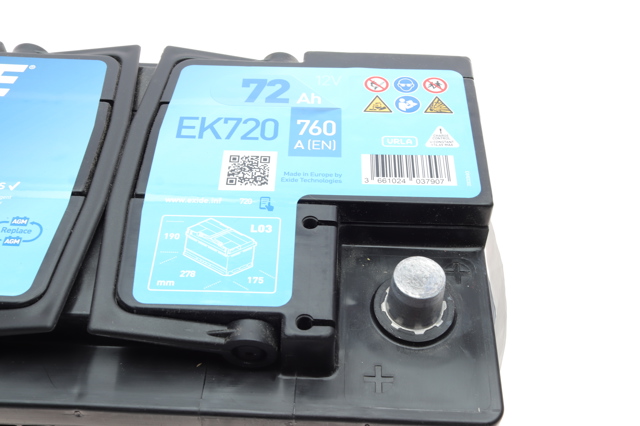 EXIDE EK720 Аккумулятор в наличии Винница