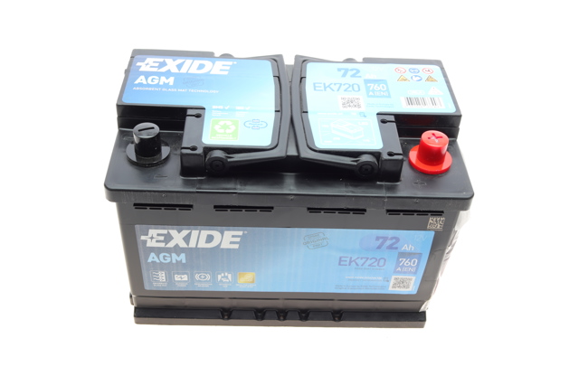 EXIDE EK720 Аккумулятор в наличии Ужгород