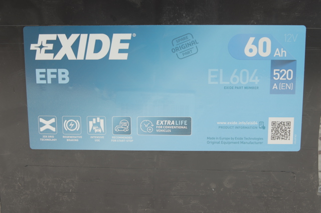 EL604 EXIDE Аккумулятор купить в Запорожье