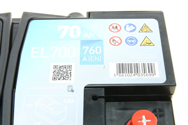 EXIDE EL700 Аккумулятор в наличии Кривой Рог