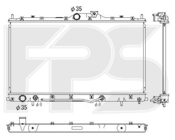 Радиатор охлаждения FP48A144KY KOYORAD