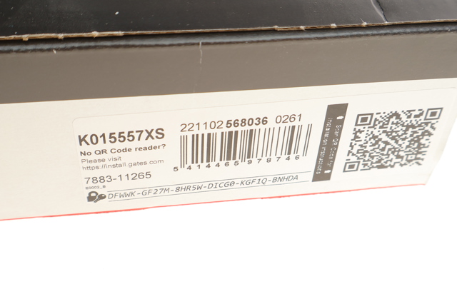 K015557XS GATES Ремень ГРМ, комплект купить в Одесса
