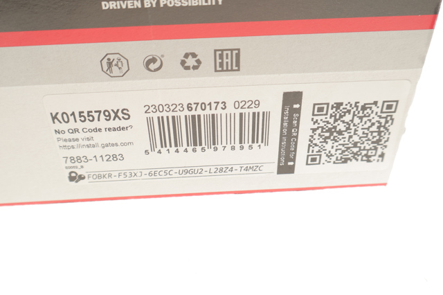 K015579XS GATES Комплект ГРМ купить в Черновцы