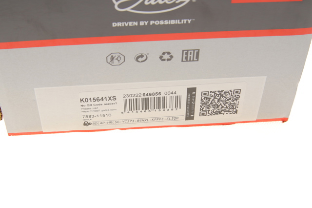 GATES K015641XS Ремень ГРМ, комплект в наличии Киев