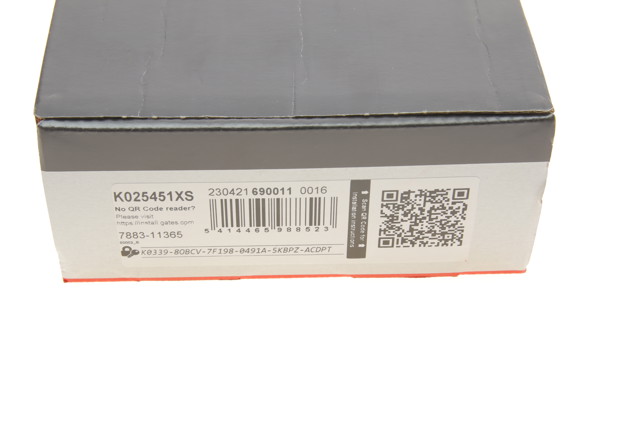 K025451XS GATES Ремень ГРМ, комплект купить в Запорожье