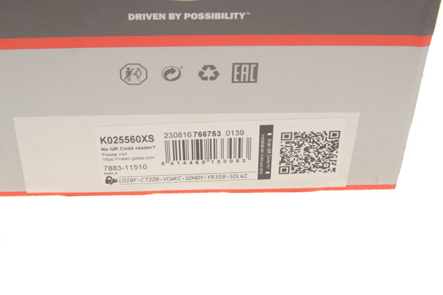 K025560XS Ремень ГРМ, комплект купить Сумы