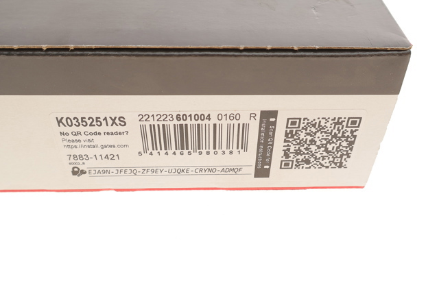 Ремень ГРМ, комплект K035251XS GATES