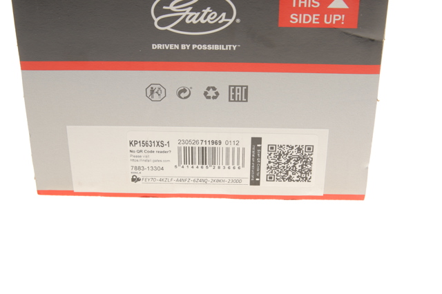 GATES KP15631XS1 Комплект ГРМ в наличии Черновцы