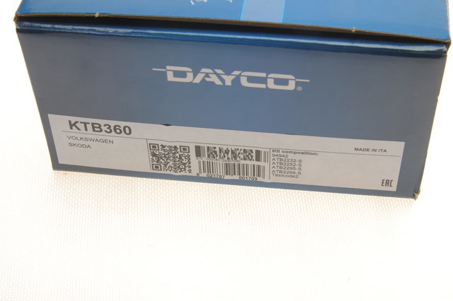 KTB360 DAYCO Ремень ГРМ, комплект купить в Хмельницкий