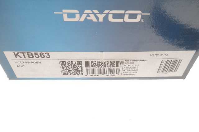 DAYCO KTB563 Ремень ГРМ, комплект в наличии Львов