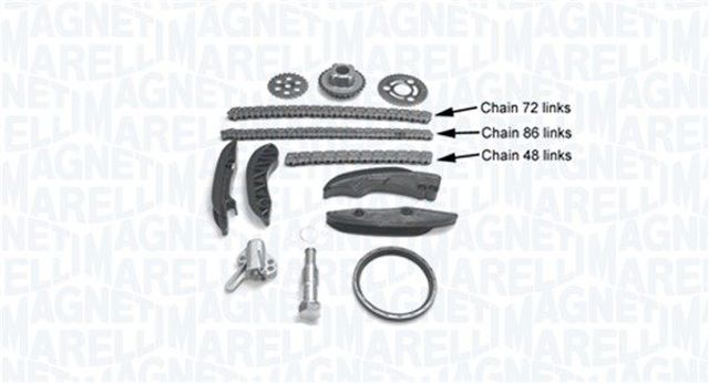 MCK1390 MAGNETI MARELLI Цепь ГРМ, комплект купить в Черновцы