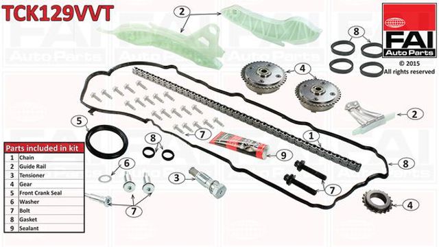 Ремкомплект ГРМ TCK129VVT FAI