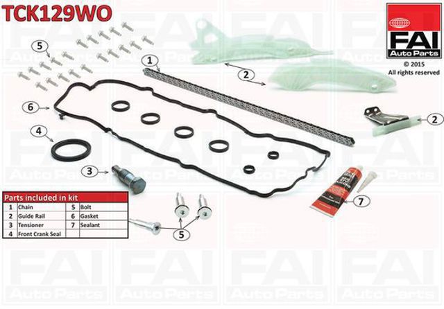 Комплект цепи Citroen Berlingo