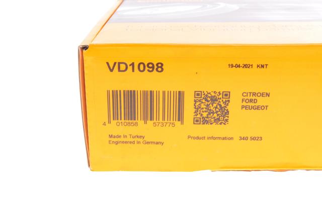 CONTINENTAL VD1098 Шкив коленвала в наличии Павлоград
