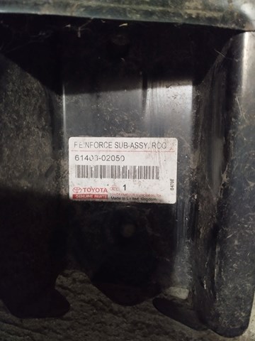 TOYOTA 6140302050 Порог внешний правый в наличии Ирпень