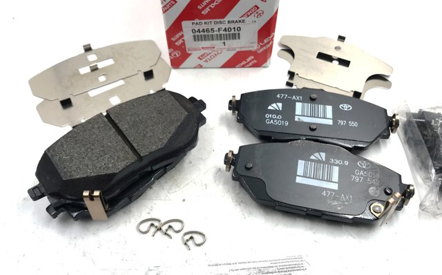 TOYOTA 04465F4010 Колодки тормозные передние дисковые в наличии Черновцы