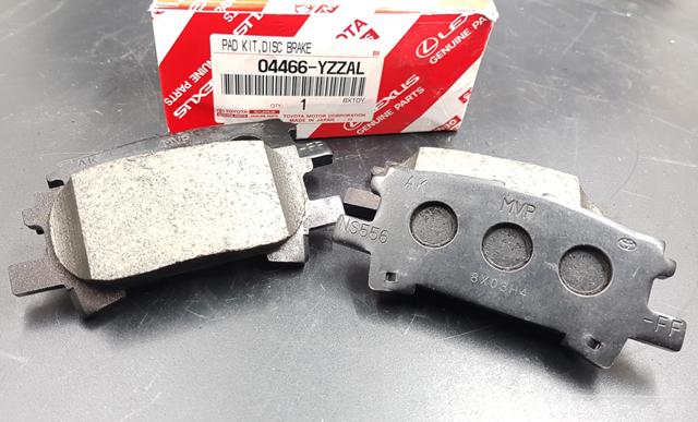 Колодки тормозные дисковые комплект Lexus RX 300/330/350/400H