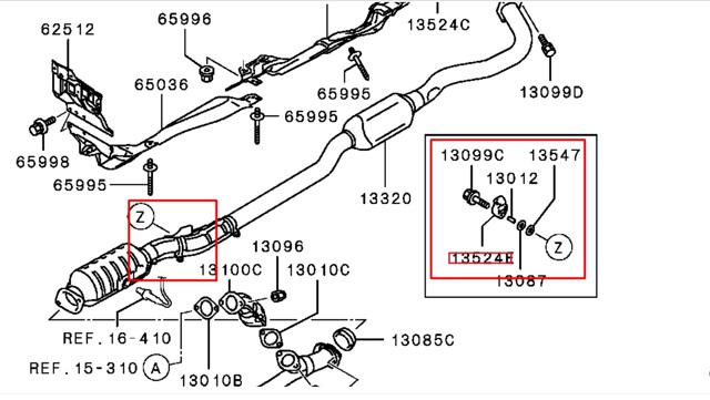 1577A178 MITSUBISHI Подушка глушителя купить в Ужгород