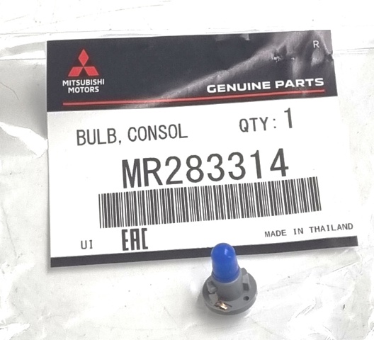MITSUBISHI MR283314 Лампочка щитка (панели приборов) в наличии Житомир