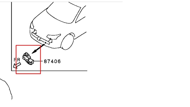 Датчик температуры салона MR513088 MITSUBISHI