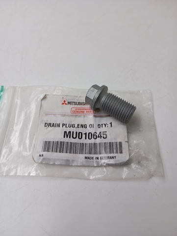 MU010645 MITSUBISHI Пробка поддона двигателя купить в Сумы