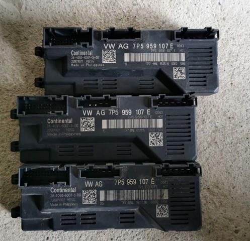 Блок управления открытия крышки багажника 7P5959107E PORSCHE